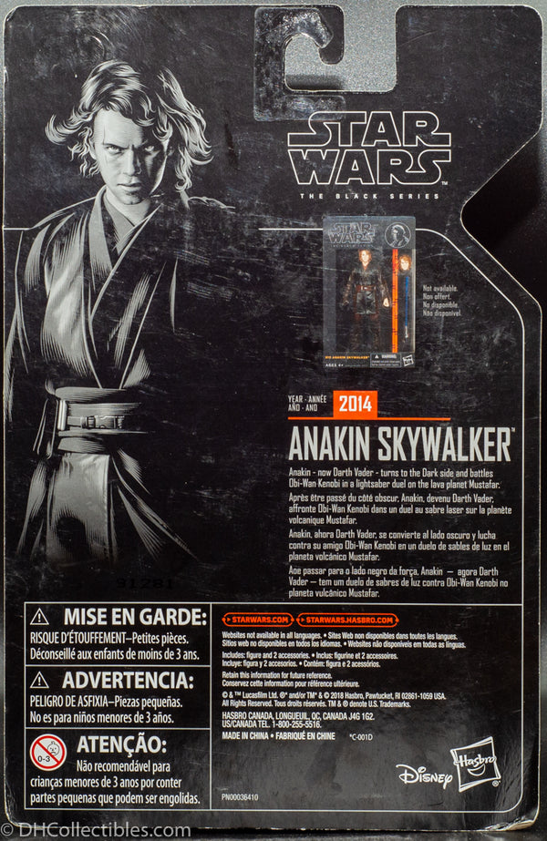 2018 Star Wars: The Black Series Archive Collection Anakin Skywalker (Revenge of the Sith)