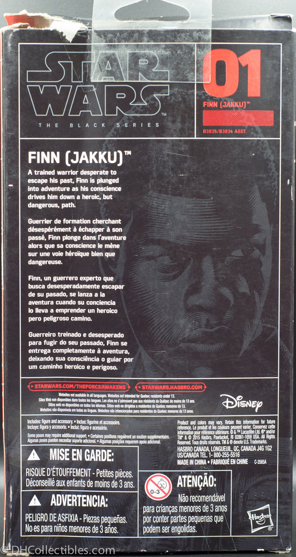 2015 Star Wars the Black Series Finn (Jakku)  - Action Figure