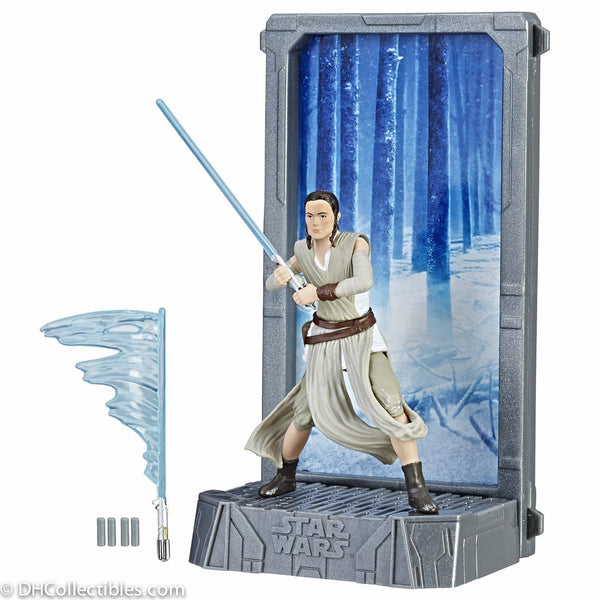 2017 Hasbro Star Wars Black Series Rey 3.75 Inch Action Figure
