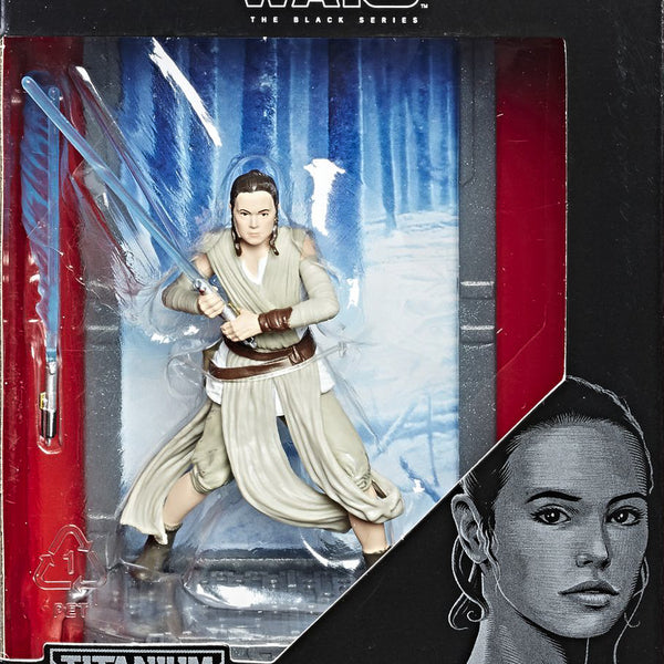 2017 Hasbro Star Wars Black Series Rey 3.75 Inch Action Figure