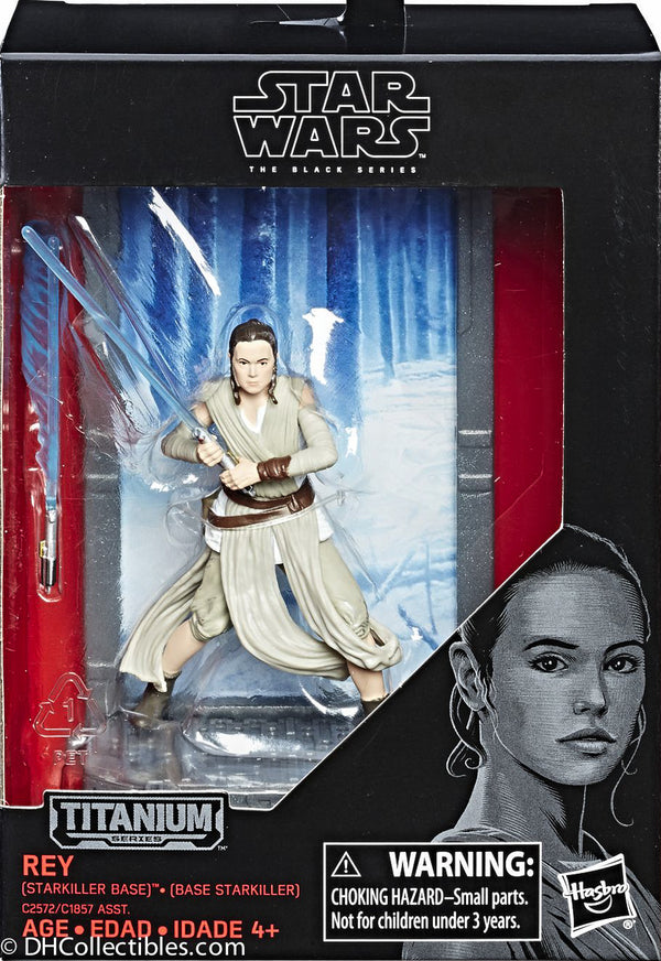 2017 Hasbro Star Wars Black Series Rey 3.75 Inch Action Figure