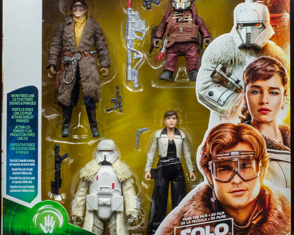 2018 Star Wars Solo Force Link 2.0 Mission on Vandor-1 Action Figures