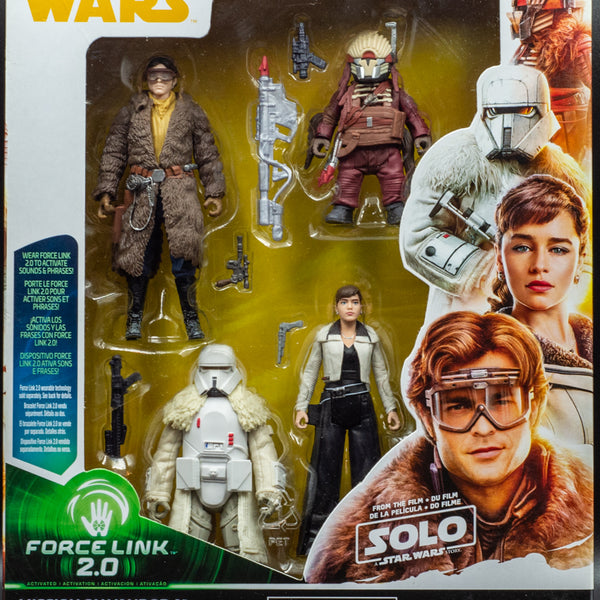 2018 Star Wars Solo Force Link 2.0 Mission on Vandor-1 Action Figures