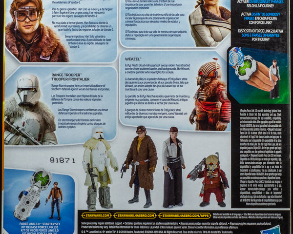 2018 Star Wars Solo Force Link 2.0 Mission on Vandor-1 Action Figures
