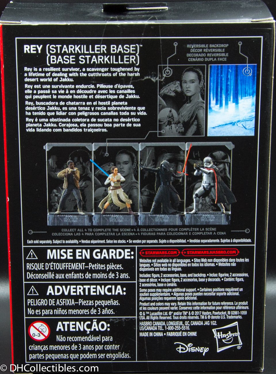 2017 Star Wars the Black Series Titanium Series Rey 