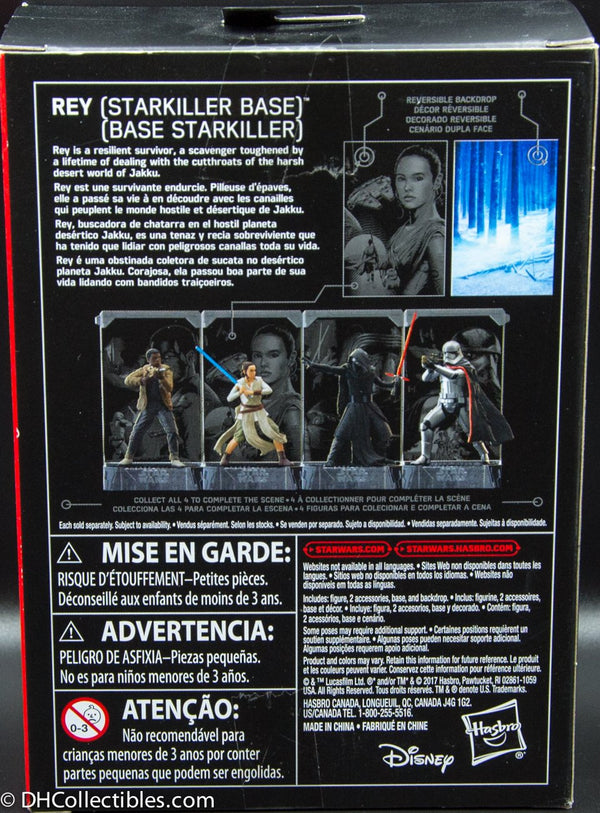 2017 Star Wars the Black Series Titanium Series Rey 
