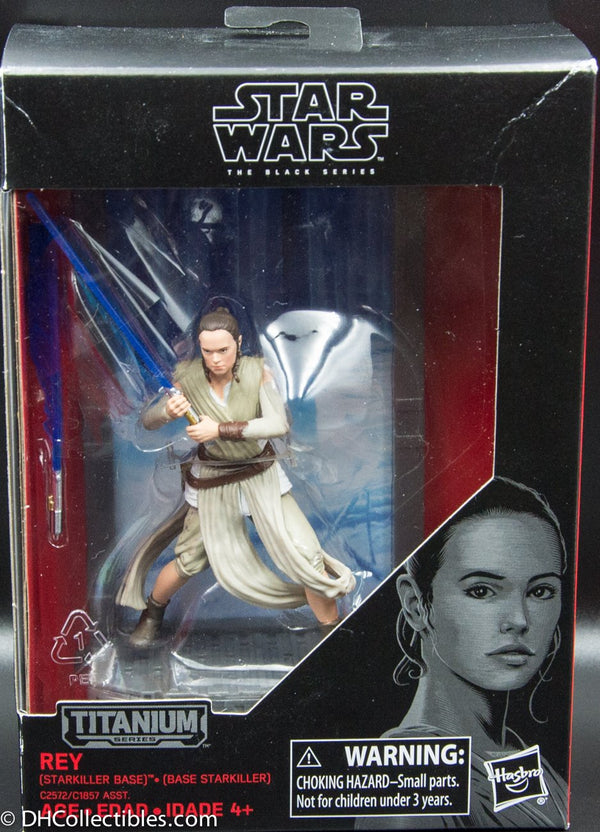 2017 Star Wars the Black Series Titanium Series Rey 