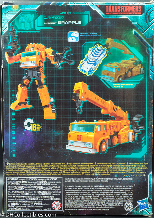 2019 Transformers War for Cybertron Earthrise Voyager Grapple