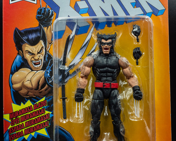 2018 Uncanny X-Men Retro Marvel Legends Wolverine- Action Figure