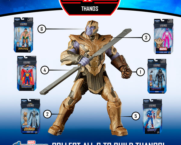 2019 Hasbro Avengers Marvel Legends Wave 3 Nighthawk 6-Inch Action Figure