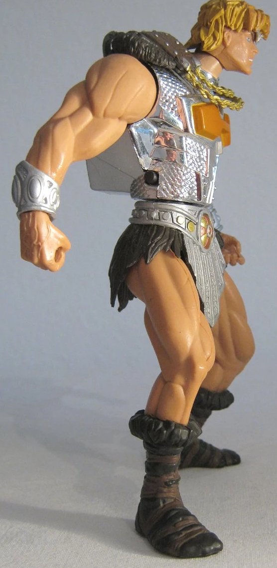 2001 Masters of the Universe Battle Sound He-Man with Dragon Invasion Video -  Action Figure