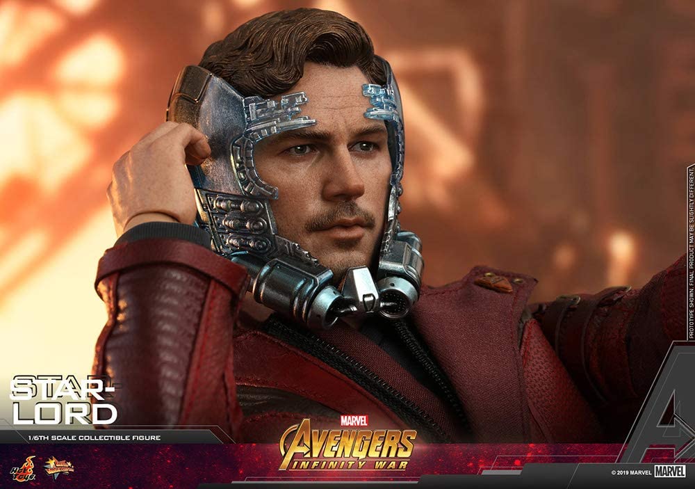 2020 Hot Toys Movie Masterpiece Series Star Lord Action Figure