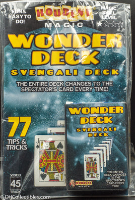 Houdini Magic Wonder Deck with 77 Tips and Tricks with a Svengali Deck