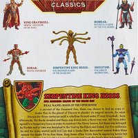 2015 Masters of the Universe Classics Serpentine King Hssss Action Figure