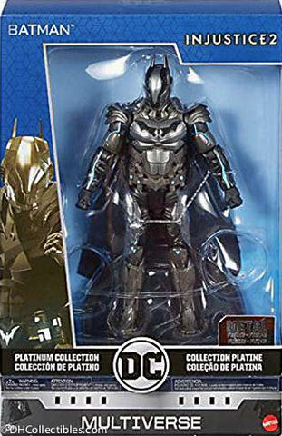 2018 DC Comics Multiverse Injustice 2 Batman Platinum Collection 6 Inch Action Figure