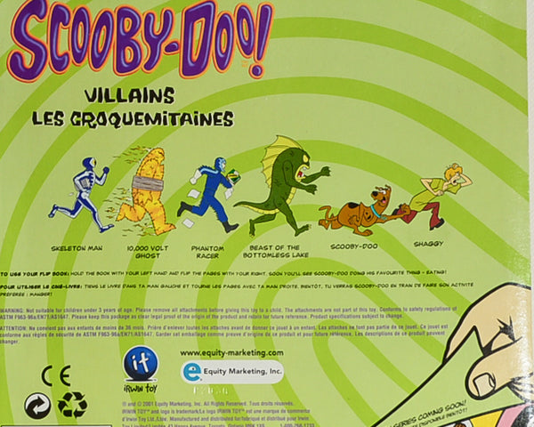 2001 Irwin Scooby Doo Villains - Creepy Series - Scooby-Do Action Figure