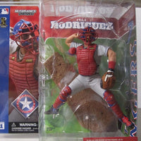 2002 McFarlane MLB Sports Picks Series 1 Ivan Rodriguez Gray Jersey - Action Figure