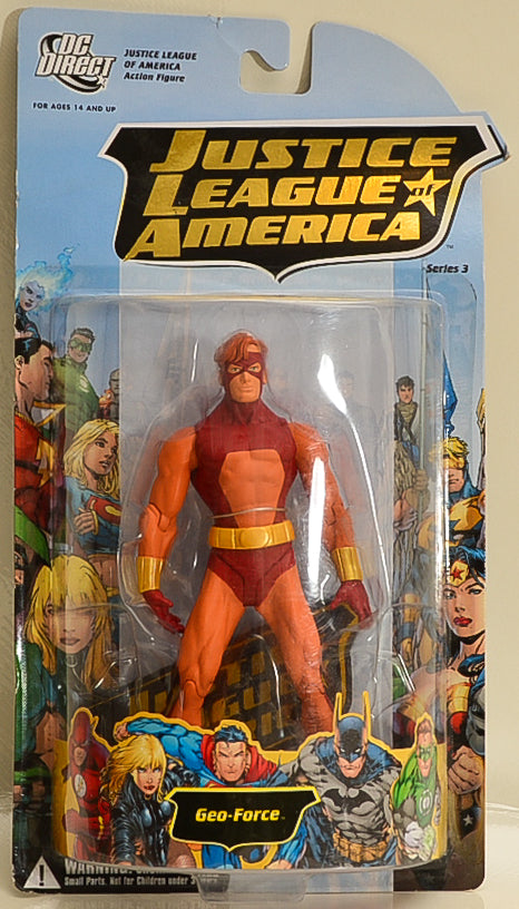 DC Direct JLA Series 3 Geo-Force - Action Figure