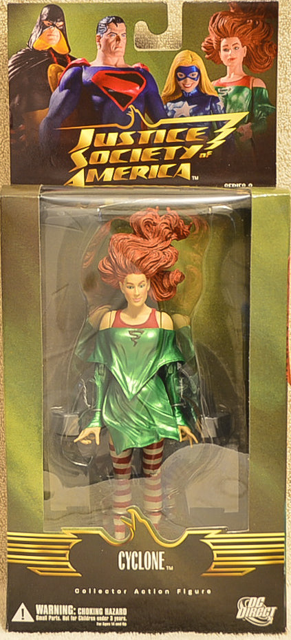 2010 DC Direct Justice Society of America Series 2 Cyclone - Action Figure