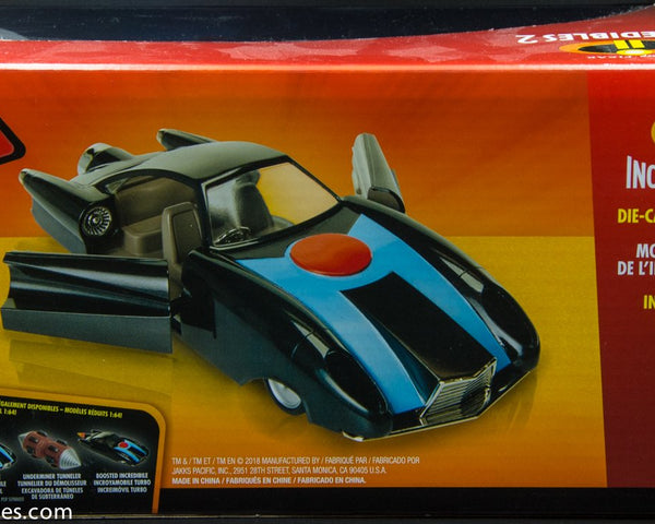 2018 Jakks The Incredibles 2 Mr. Incredibles Diecast Super Car 1/24 Scale