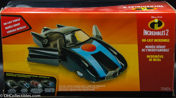 2018 Jakks The Incredibles 2 Mr. Incredibles Diecast Super Car 1/24 Scale