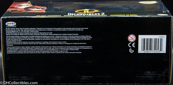 2018 Jakks The Incredibles 2 Mr. Incredibles Diecast Super Car 1/24 Scale