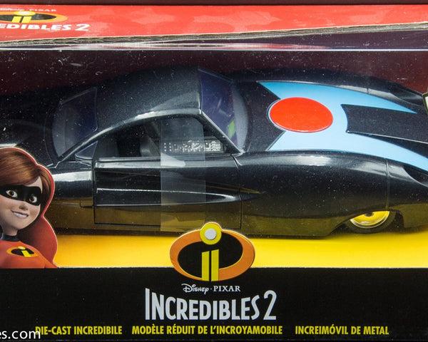 2018 Jakks The Incredibles 2 Mr. Incredibles Diecast Super Car 1/24 Scale