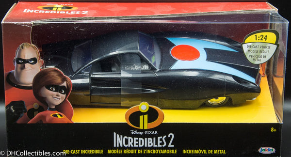 2018 Jakks The Incredibles 2 Mr. Incredibles Diecast Super Car 1/24 Scale