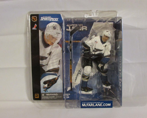 2001 McFarlane Toys NHL Sports Picks Series 2 Jaromir Jagr (Washington Capitals) White Jersey Action Figure