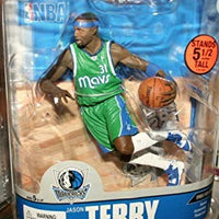 2007 NBA Dallas Mavericks Sports Picks Series 13 Jason Terry Green Outfit- Action Figure