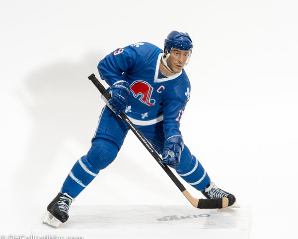 2006 McFarlane NHL Series 17 Joe Sakic Quebec Nordiques Blue Jersey - Loose
