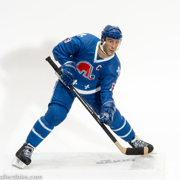 2006 McFarlane NHL Series 17 Joe Sakic Quebec Nordiques Blue Jersey - Loose