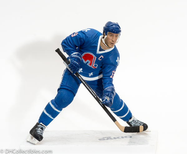 2006 McFarlane NHL Series 17 Joe Sakic Quebec Nordiques Blue Jersey - Loose