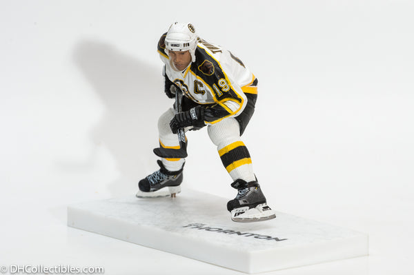 2005 McFarlane NHL Series 10 Joe Thornton Boston Bruins White Jersey - Loose