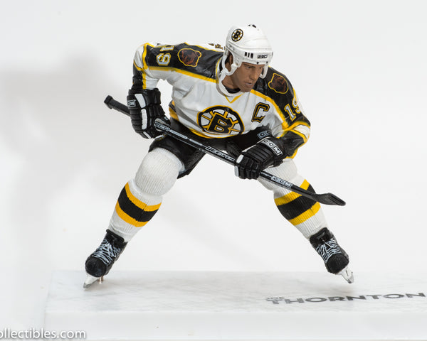 2005 McFarlane NHL Series 10 Joe Thornton Boston Bruins White Jersey - Loose