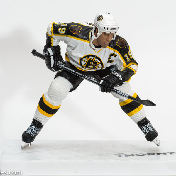 2005 McFarlane NHL Series 10 Joe Thornton Boston Bruins White Jersey - Loose
