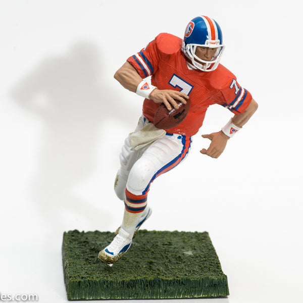 2005 McFarlane NFL John Elway Denver Broncos Orange Jersey - Loose