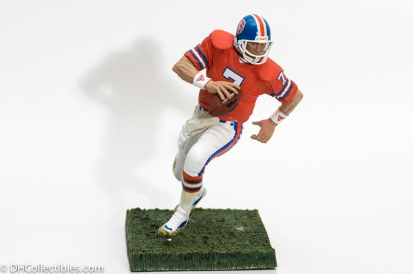 2005 McFarlane NFL John Elway Denver Broncos Orange Jersey - Loose