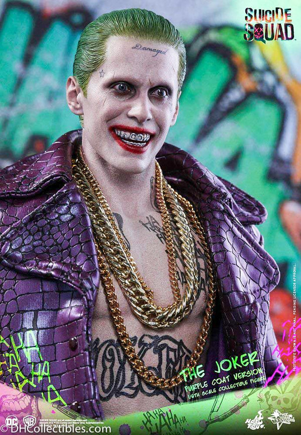 2017 Hot Toys DC Comics Suicide Squad The Joker (Purple Coat Version) 1/6 Scale 12" Figure