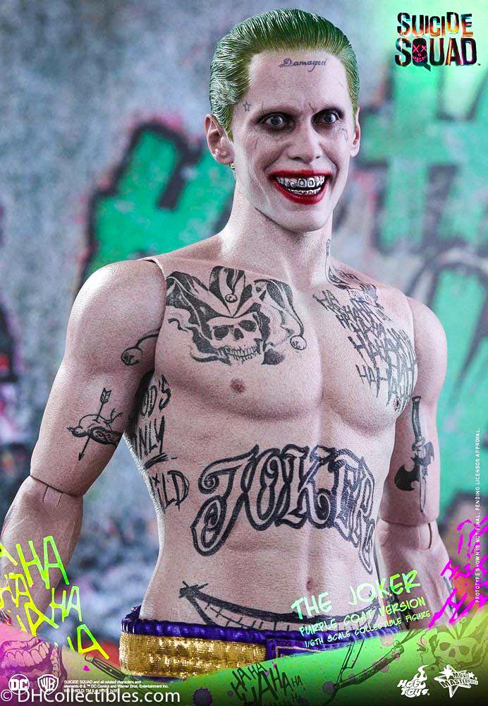 2017 Hot Toys DC Comics Suicide Squad The Joker (Purple Coat Version) 1/6 Scale 12" Figure