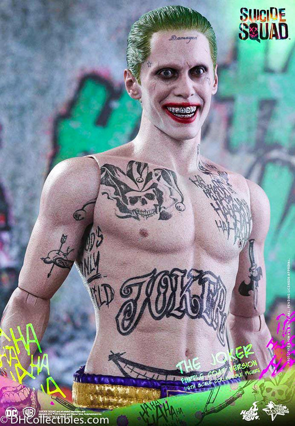 2017 Hot Toys DC Comics Suicide Squad The Joker (Purple Coat Version) 1/6 Scale 12" Figure