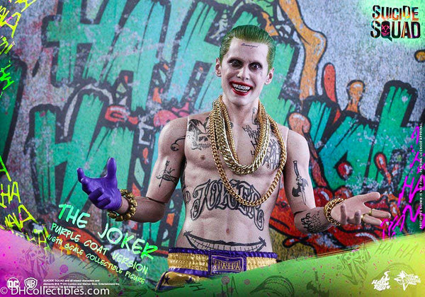 2017 Hot Toys DC Comics Suicide Squad The Joker (Purple Coat Version) 1/6 Scale 12" Figure