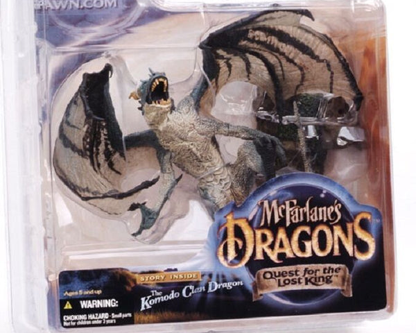 2004 McFarlane's Dragons: Quest for the Lost King The Komodo Clan Dragon - Action Figure