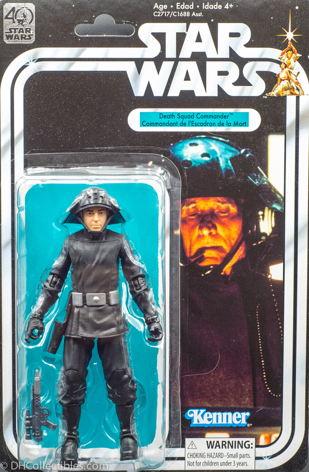 2017 Kenner Star Wars 40th Anniversary Death Squad Commander Action Figure