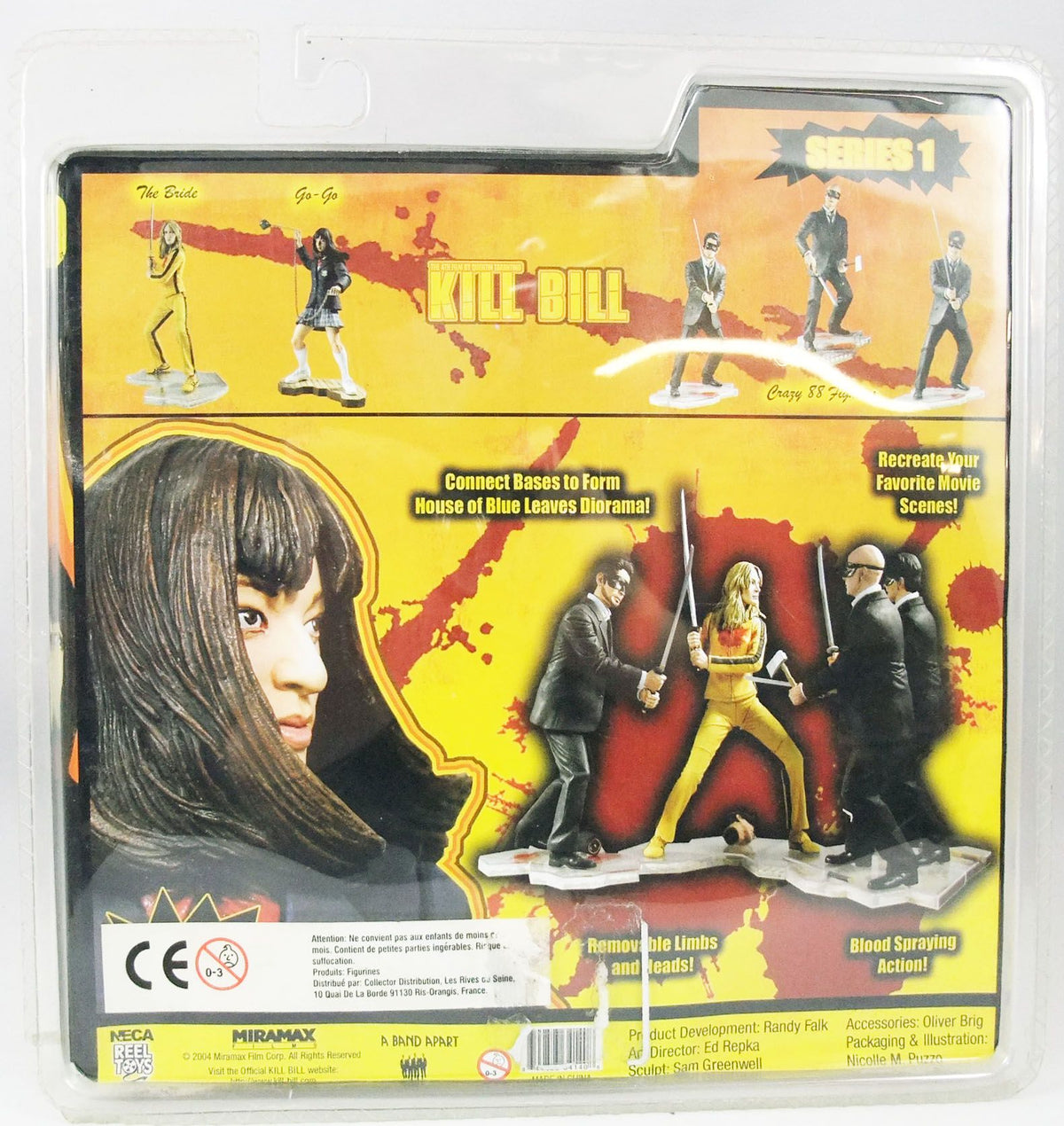 BNIB NECA KILL BILL ICI VIENT LA MARIEE SERIE 1 GO-GO BNIB NECA KILL BILL ICI VIENT LA MARIEE SERIE 1 GO-GO