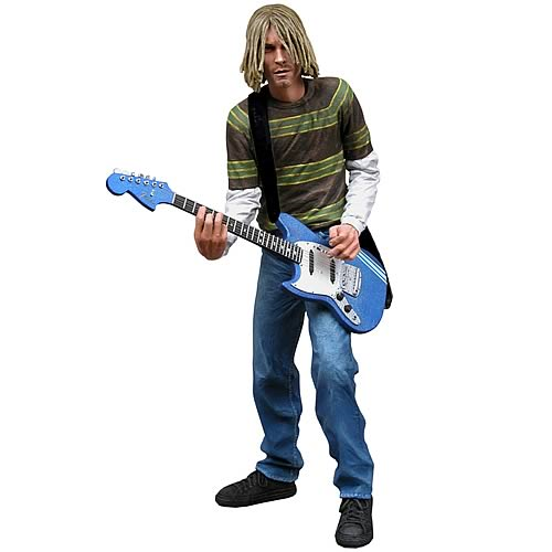  Cobain 18インチ フィギュアNECA 2007外箱付動作確認済 2007 NECA Kurt Cobain 18-Inch Electronic Action Figure – DH