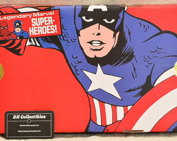 Marvel Limited Edition Collector Set Captain America - Action Figure 8" Mego Retro 