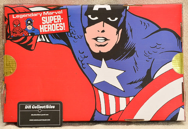Marvel Limited Edition Collector Set Captain America - Action Figure 8" Mego Retro 