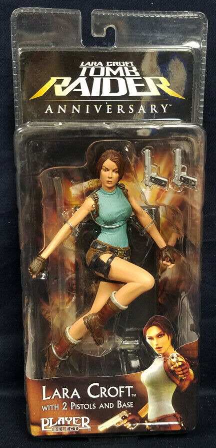 2006 NECA Player Select Series 1 Lara Croft Tomb Raider Anniversary Action Figure