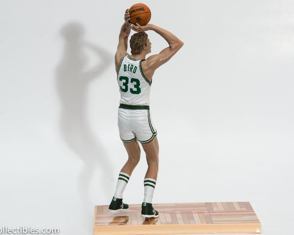2005 McFarlane NBA Legends Series 1 Larry Bird Boston Celtics White Jersey - Loose